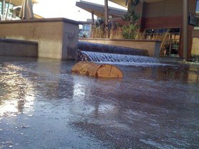 The fountains at the commons are partially frozen.jpg